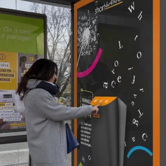 Dans les transports publics